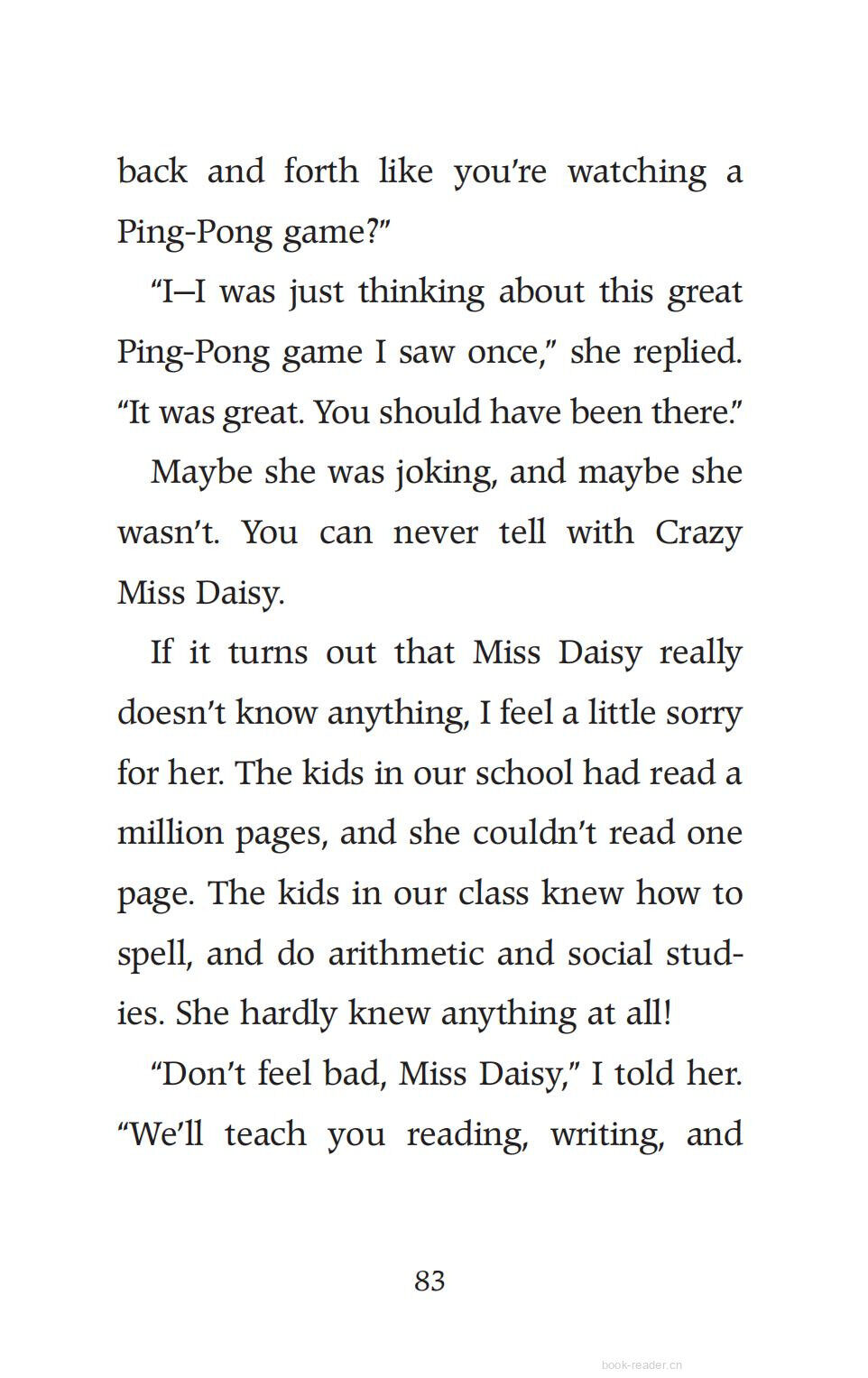 Chapter12 Poor Miss Daisy绘本故事第4页