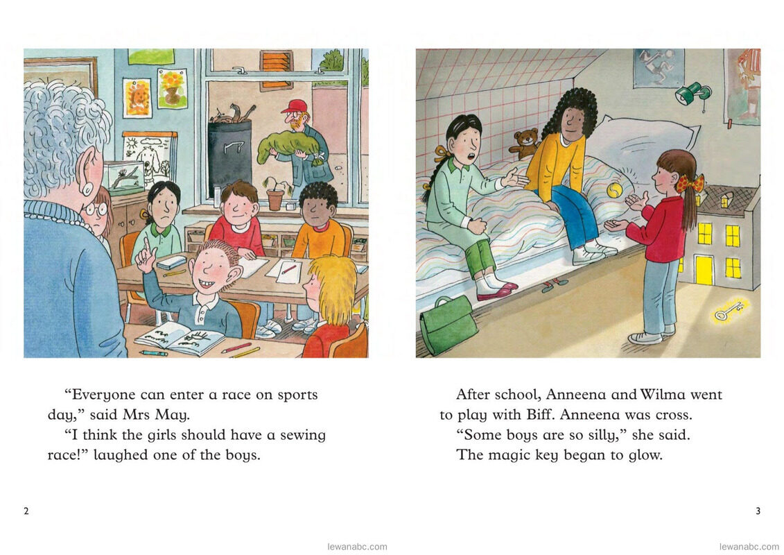 Olympic Adventure绘本故事第4页