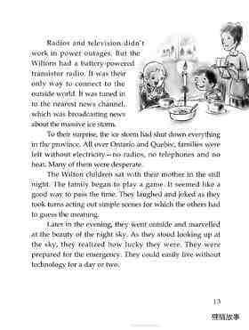A Day Without Technology(II)绘本故事第3页