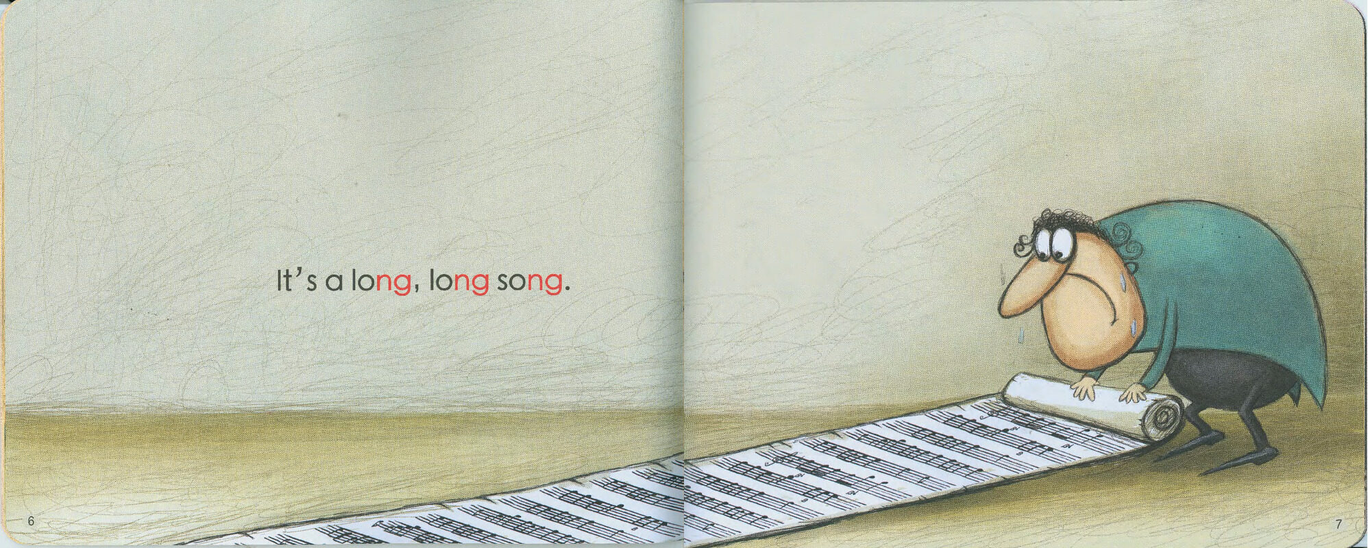A long long song绘本故事第5页
