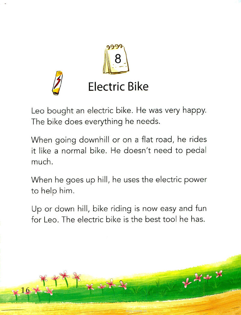 Electric Bike绘本故事第2页