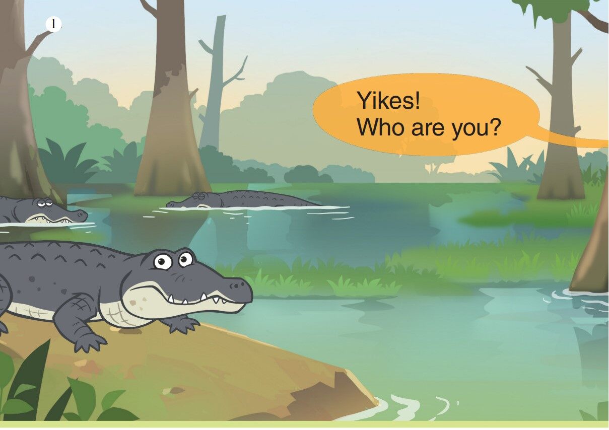 American Alligator绘本故事第2页