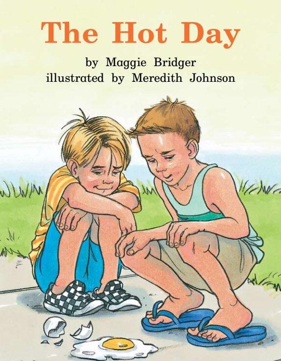 The Hot Day绘本故事第2页