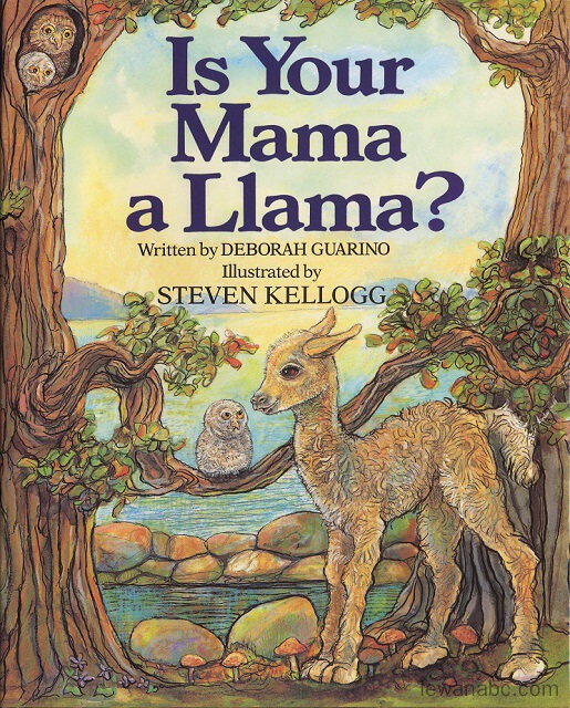 (22周)Is Your Mama a Llama绘本故事第2页