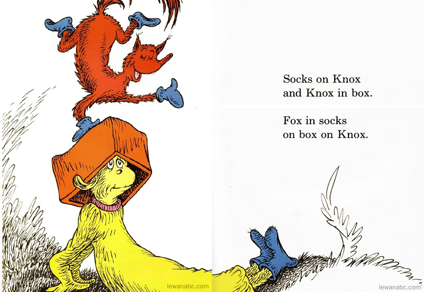 (9周)Fox in Socks绘本故事第5页