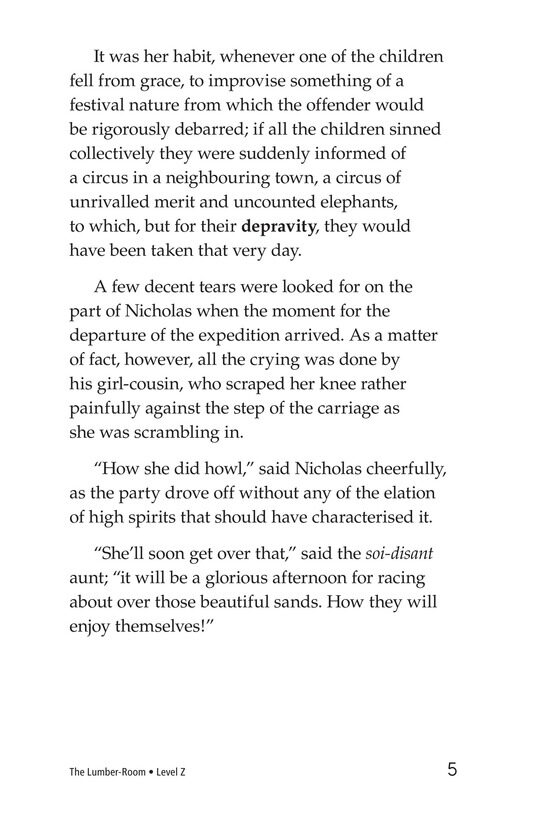 The Lumber Room绘本故事第5页