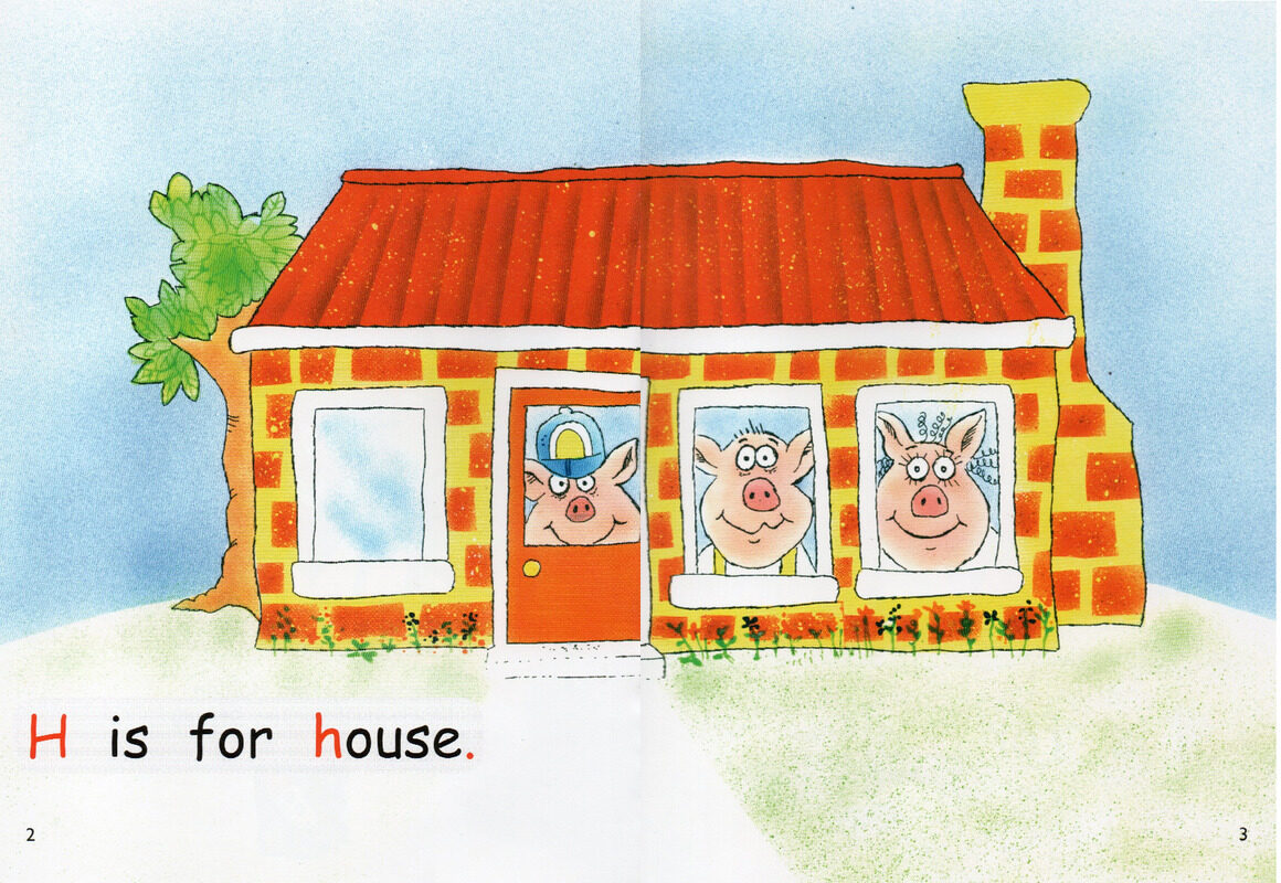 three little pigs绘本故事第3页