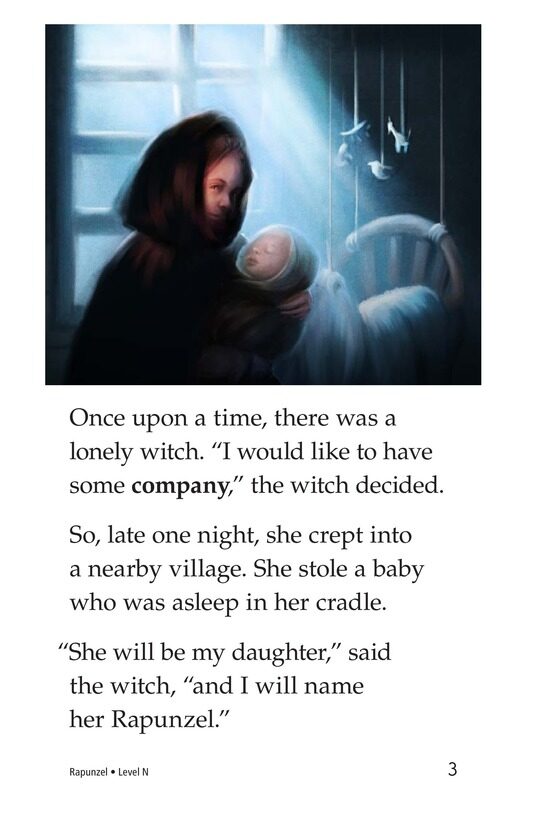 Rapunzel绘本故事第3页