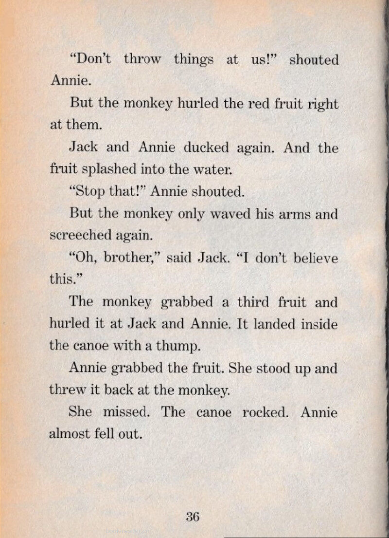 06 Monkey Trouble绘本故事第4页