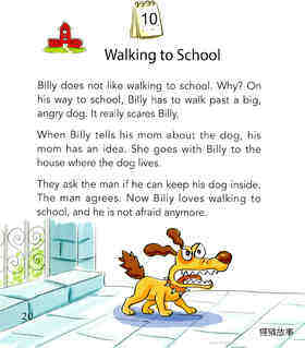 Walking to School绘本故事第2页