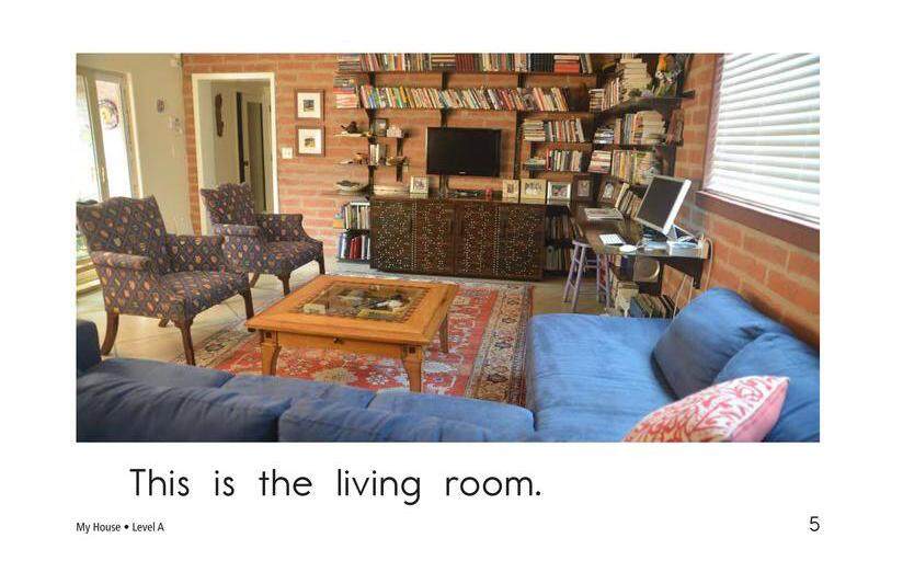 My House绘本故事第5页