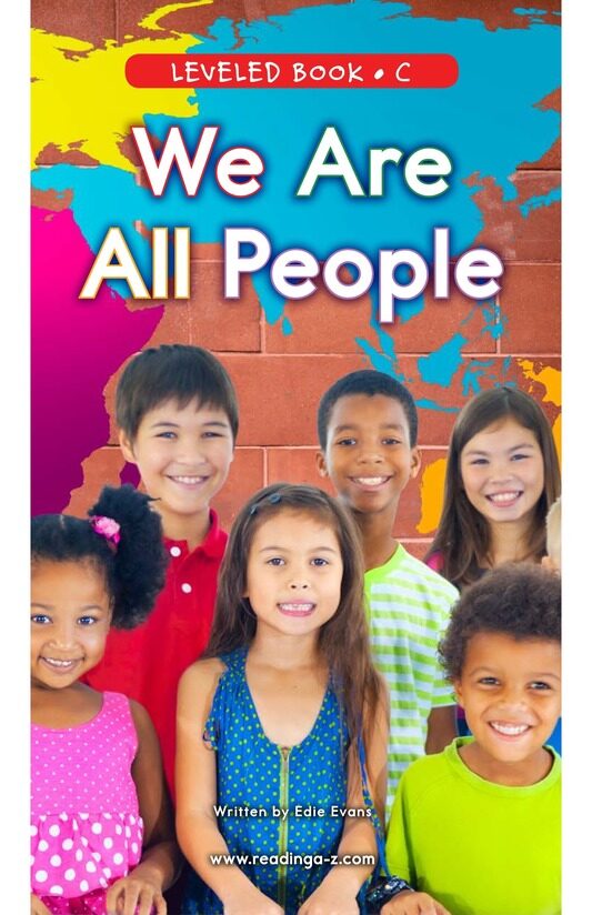 We Are All People绘本故事第2页