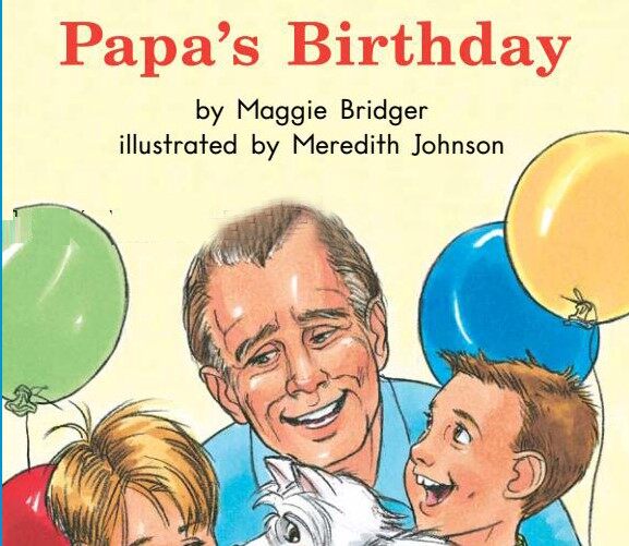 Papa's birthday绘本故事第2页