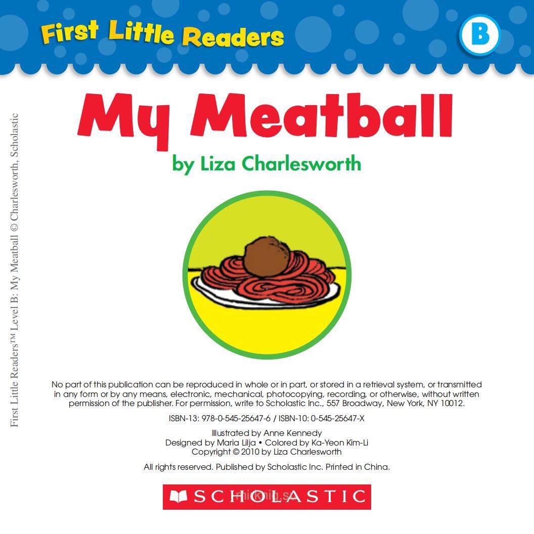 My Meatball绘本故事第2页