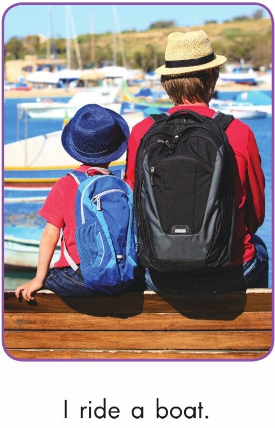 I Go to School绘本故事第4页