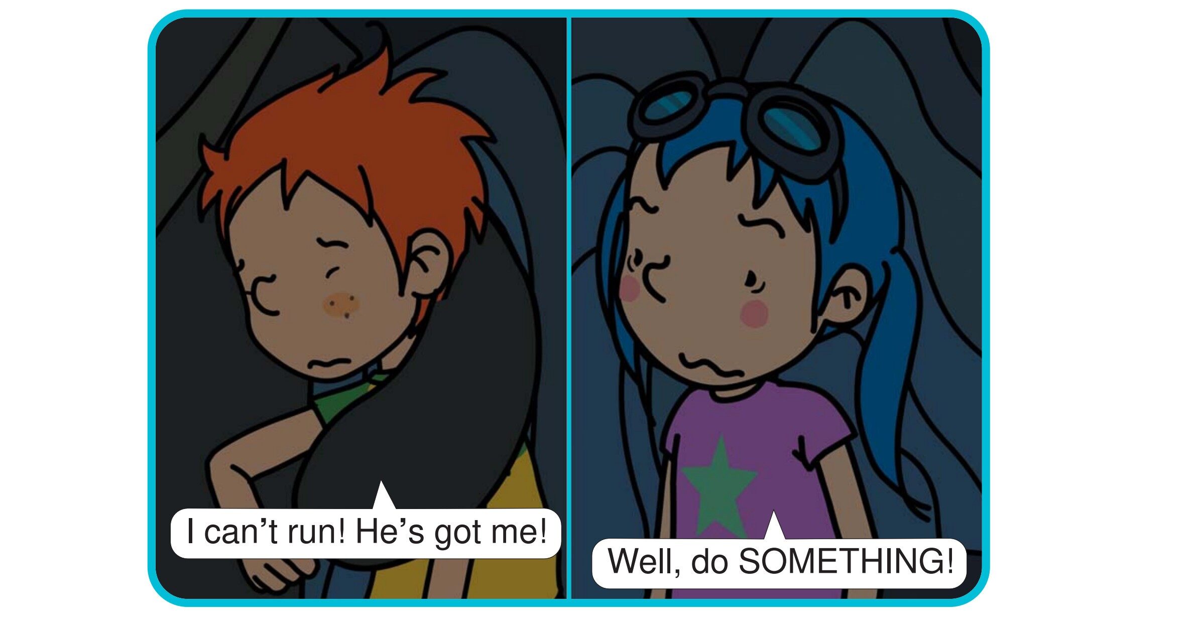 Captured!绘本故事第3页