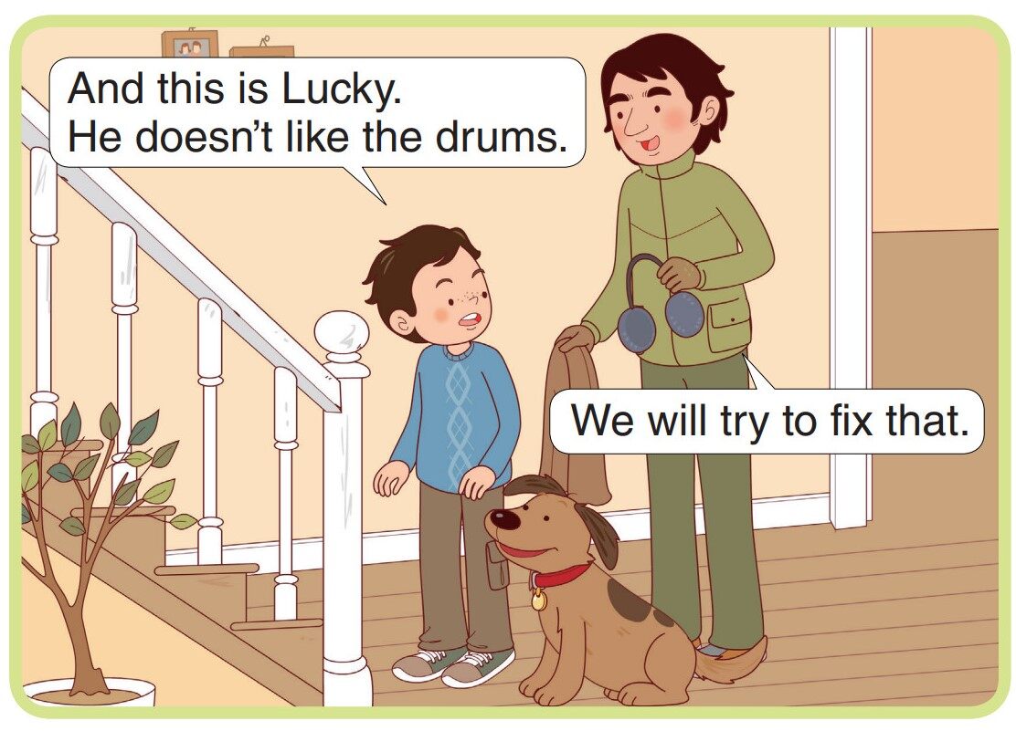 The Music Lesson绘本故事第4页