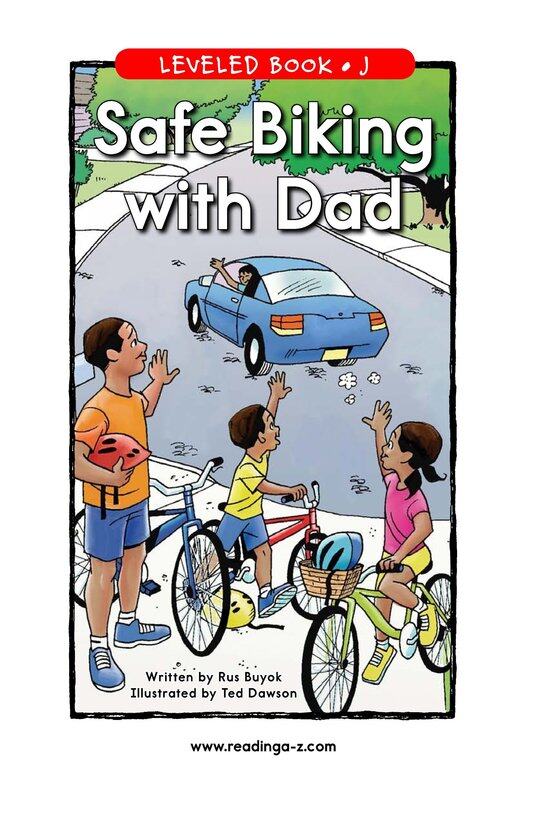 Safe Biking with Dad绘本故事第2页