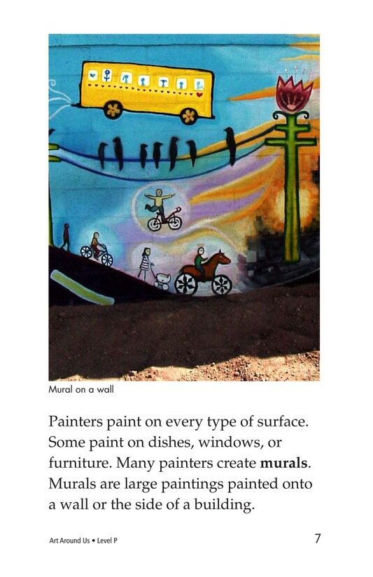 Art Around Us绘本故事第5页