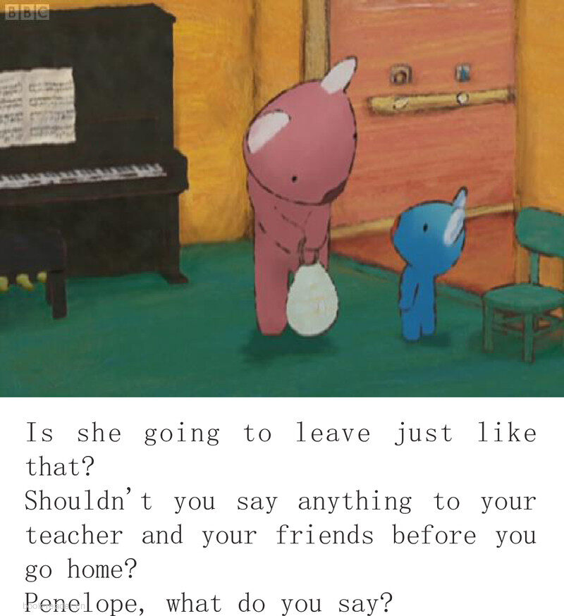 Penelope Is Polite绘本故事第5页