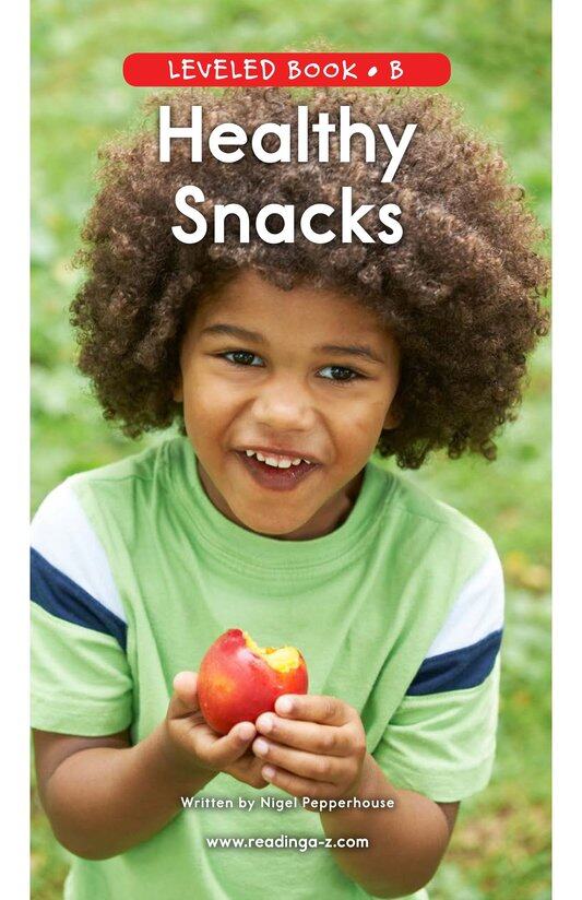 Healthy Snacks绘本故事第2页