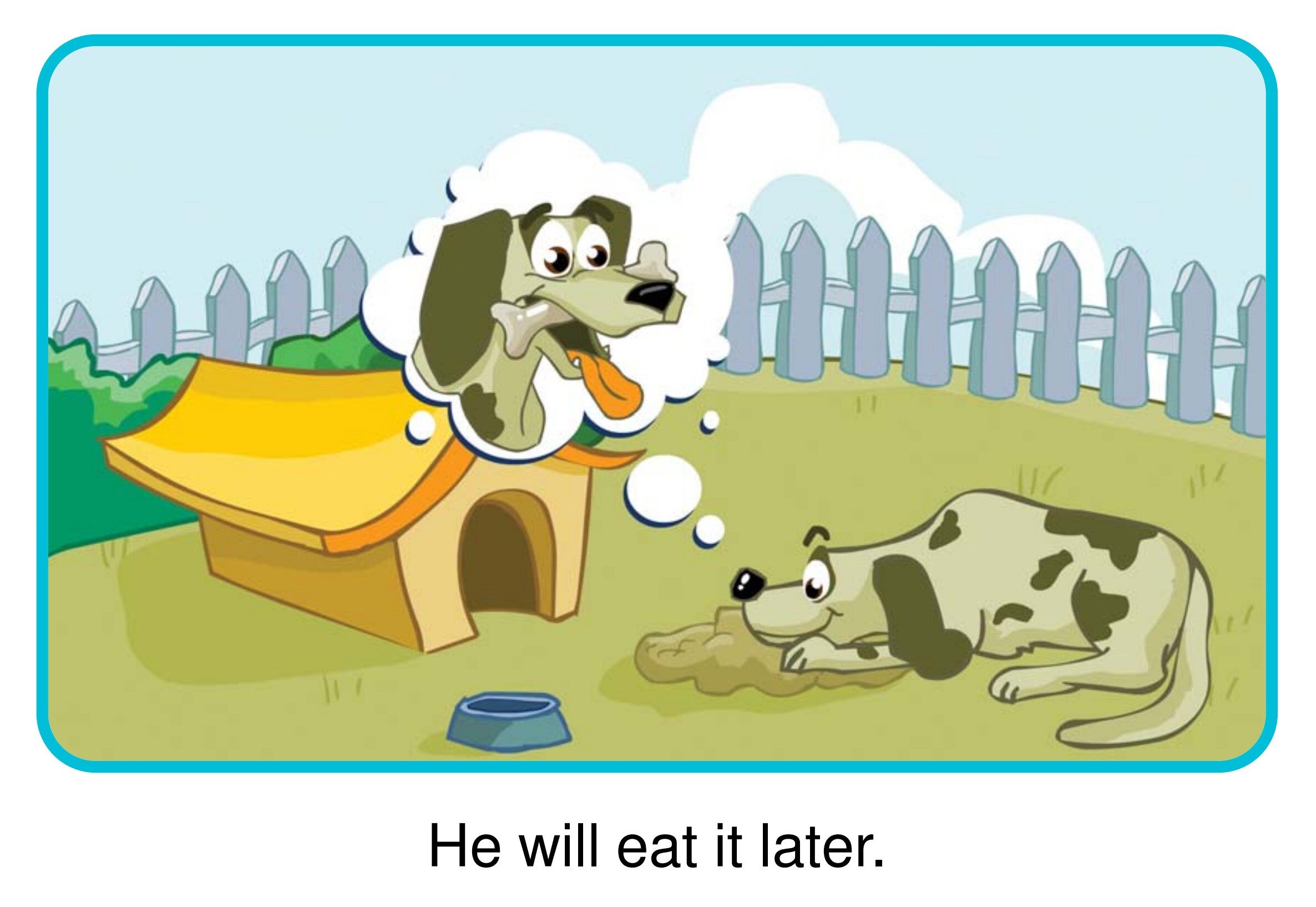 What Do Animals Eat?绘本故事第5页