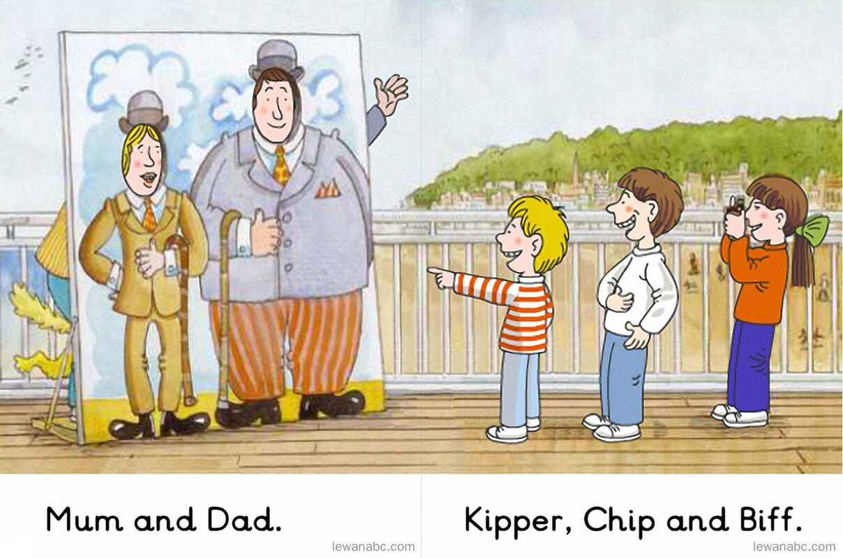 Fun at the Beach绘本故事第4页