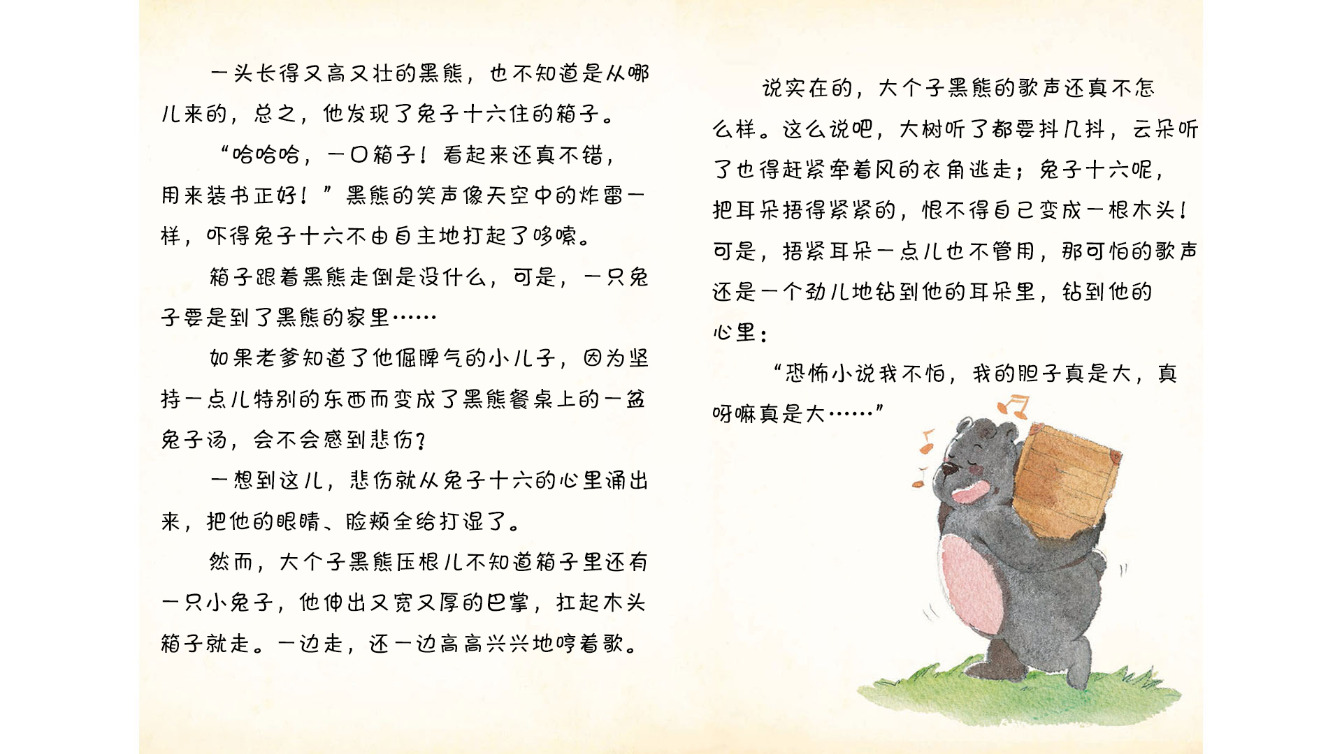 当兔子遇上熊绘本故事第3页