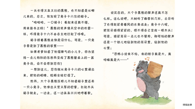 当兔子遇上熊绘本故事第3页