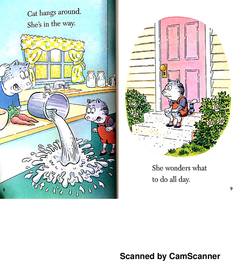 Cat on the Mat绘本故事第5页