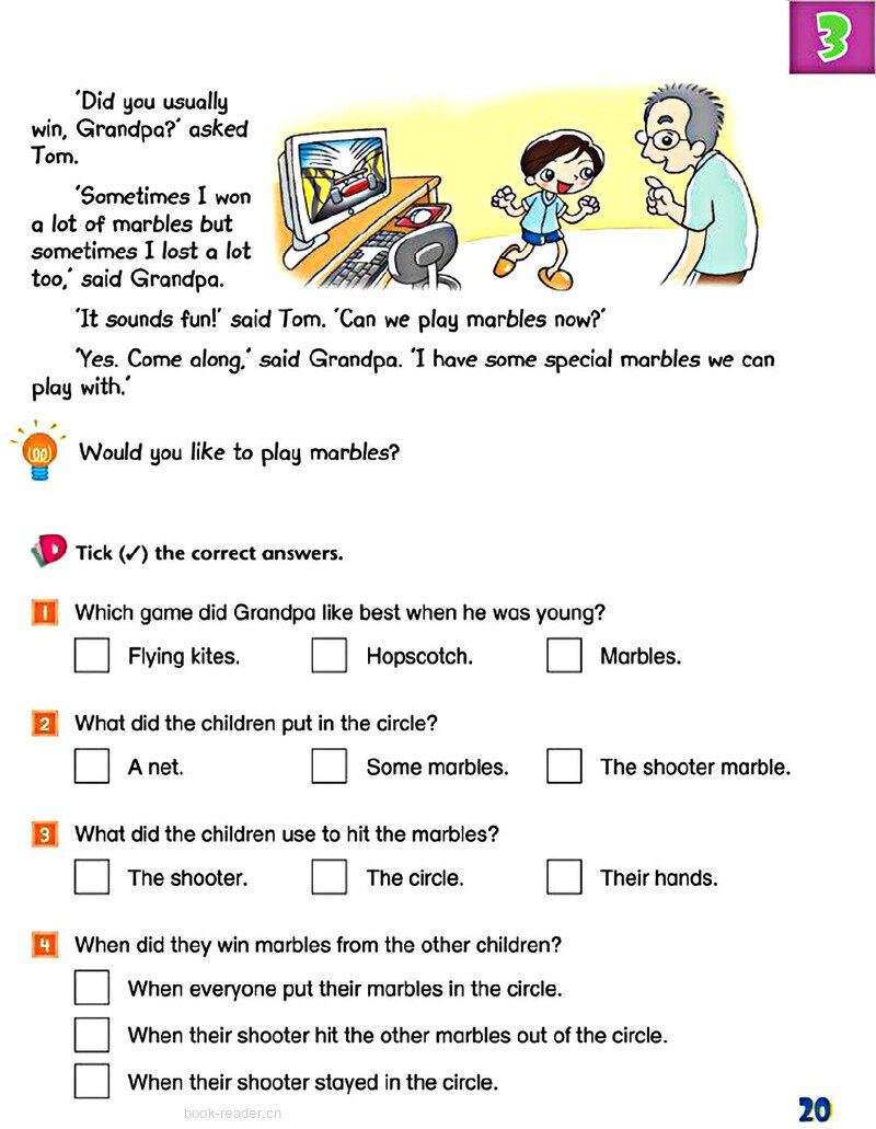 3 When our grandparents were young绘本故事第5页