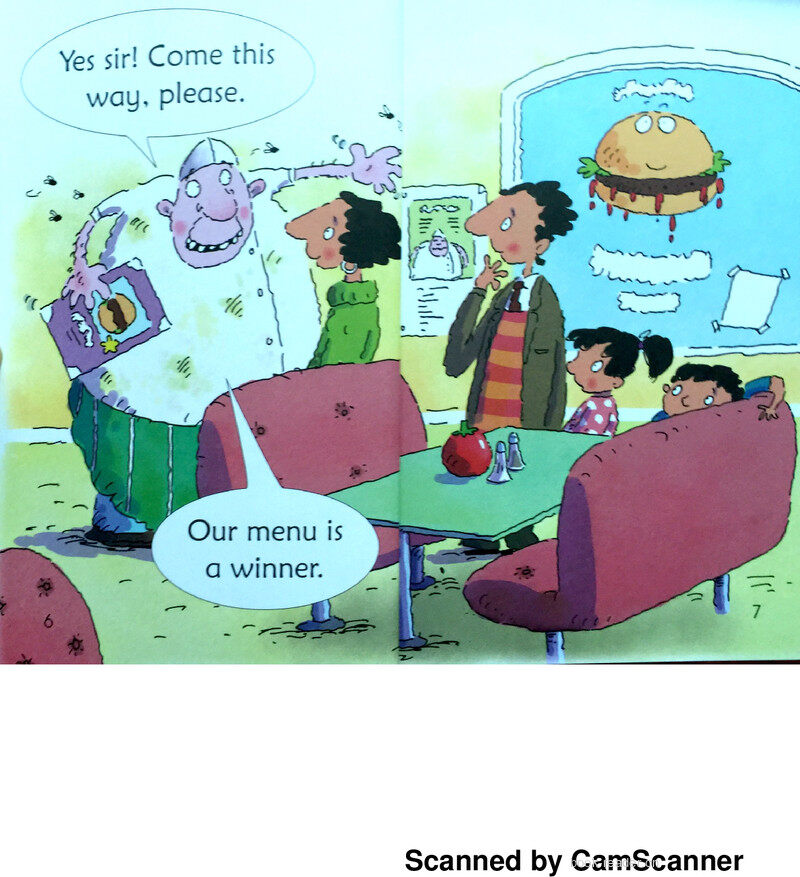 The Monster Diner绘本故事第4页