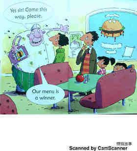 The Monster Diner绘本故事第4页