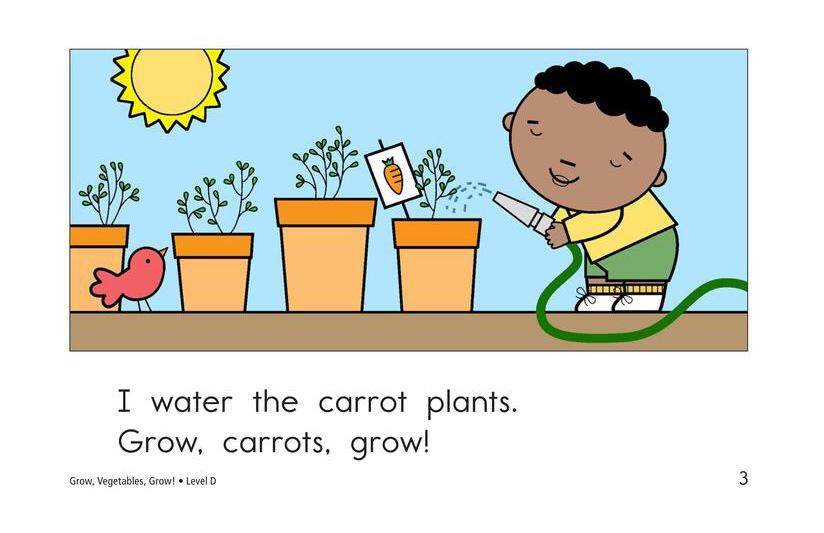Grow,Vegetables,Grow!绘本故事第3页