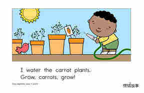 Grow,Vegetables,Grow!绘本故事第3页