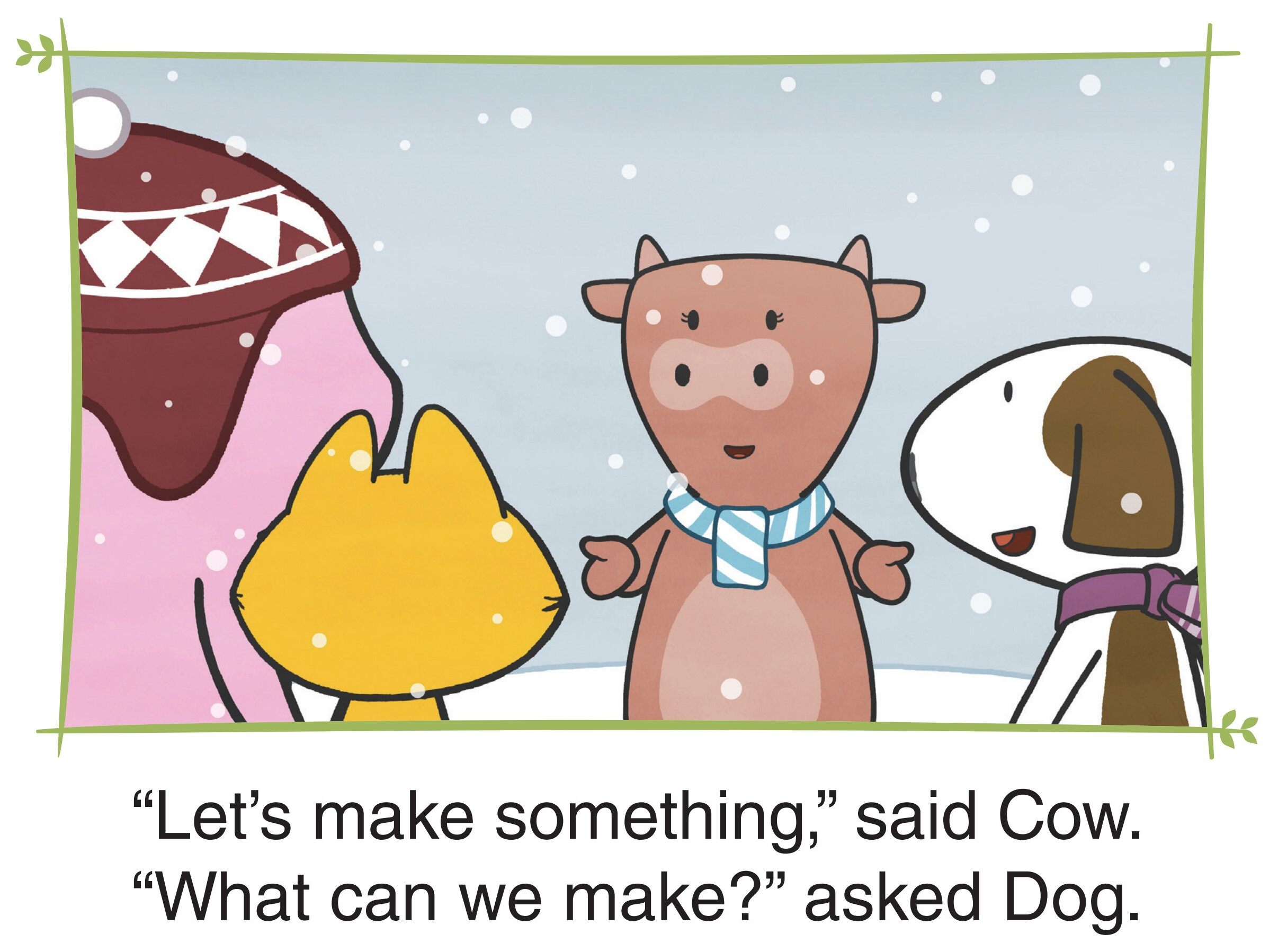 Snow Friends绘本故事第2页