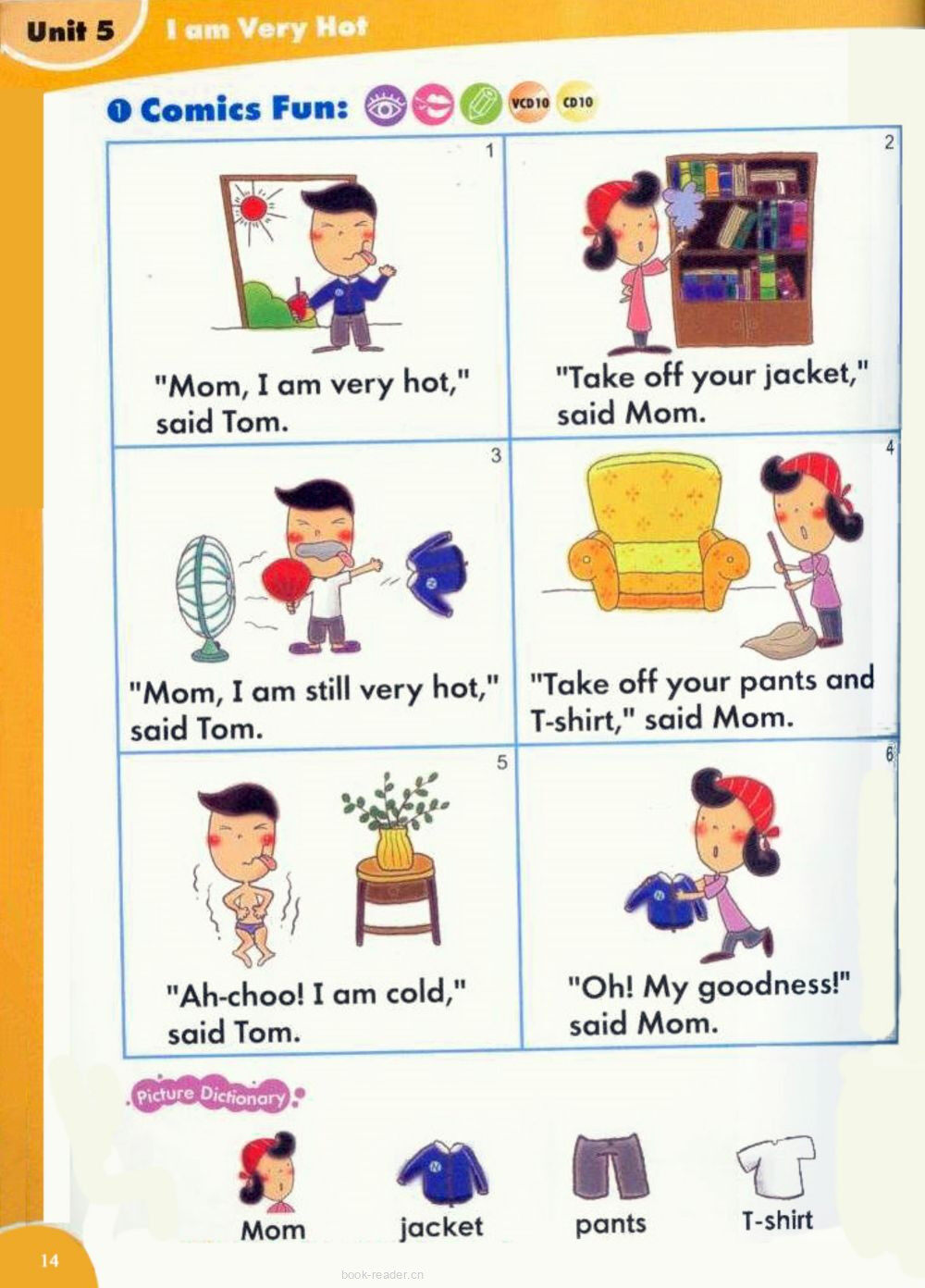 5 I am Very Hot绘本故事第2页