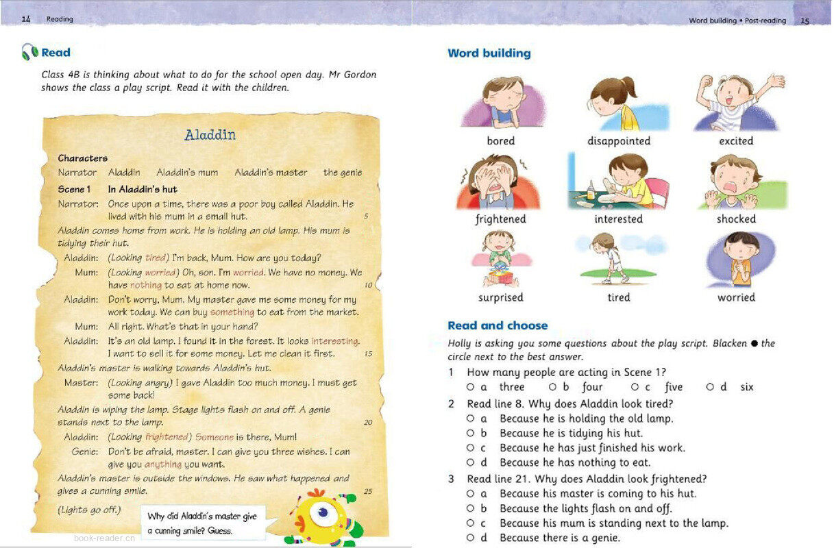 4B Unit 2 School play绘本故事第3页