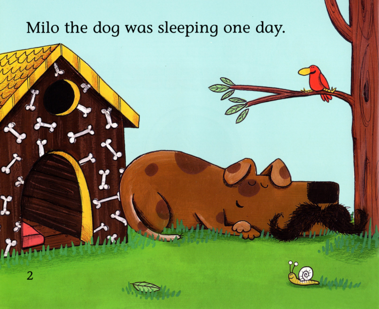 Milo's Moustache绘本故事第3页