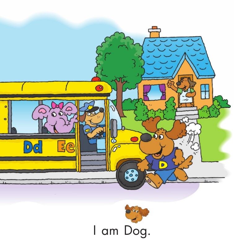 At School绘本故事第4页