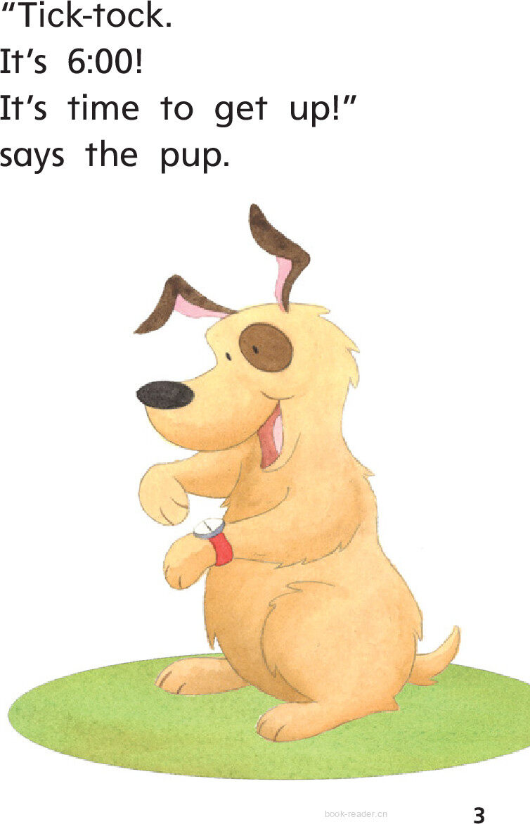 G1 App U3W1 Busy's Watch绘本故事第5页