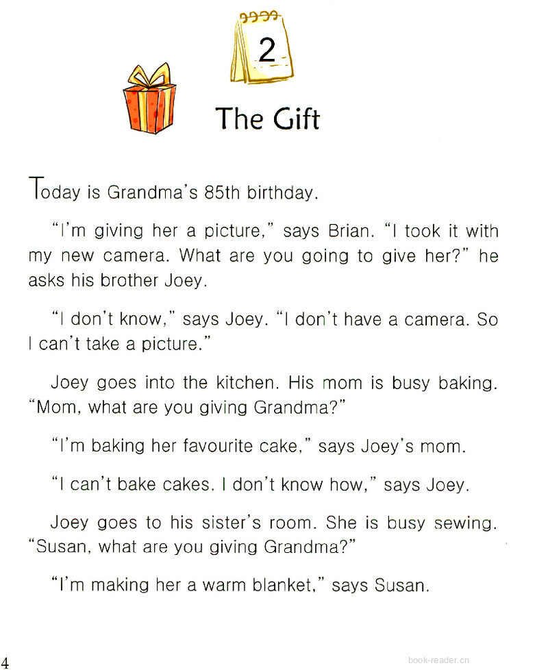 The Gift绘本故事第2页