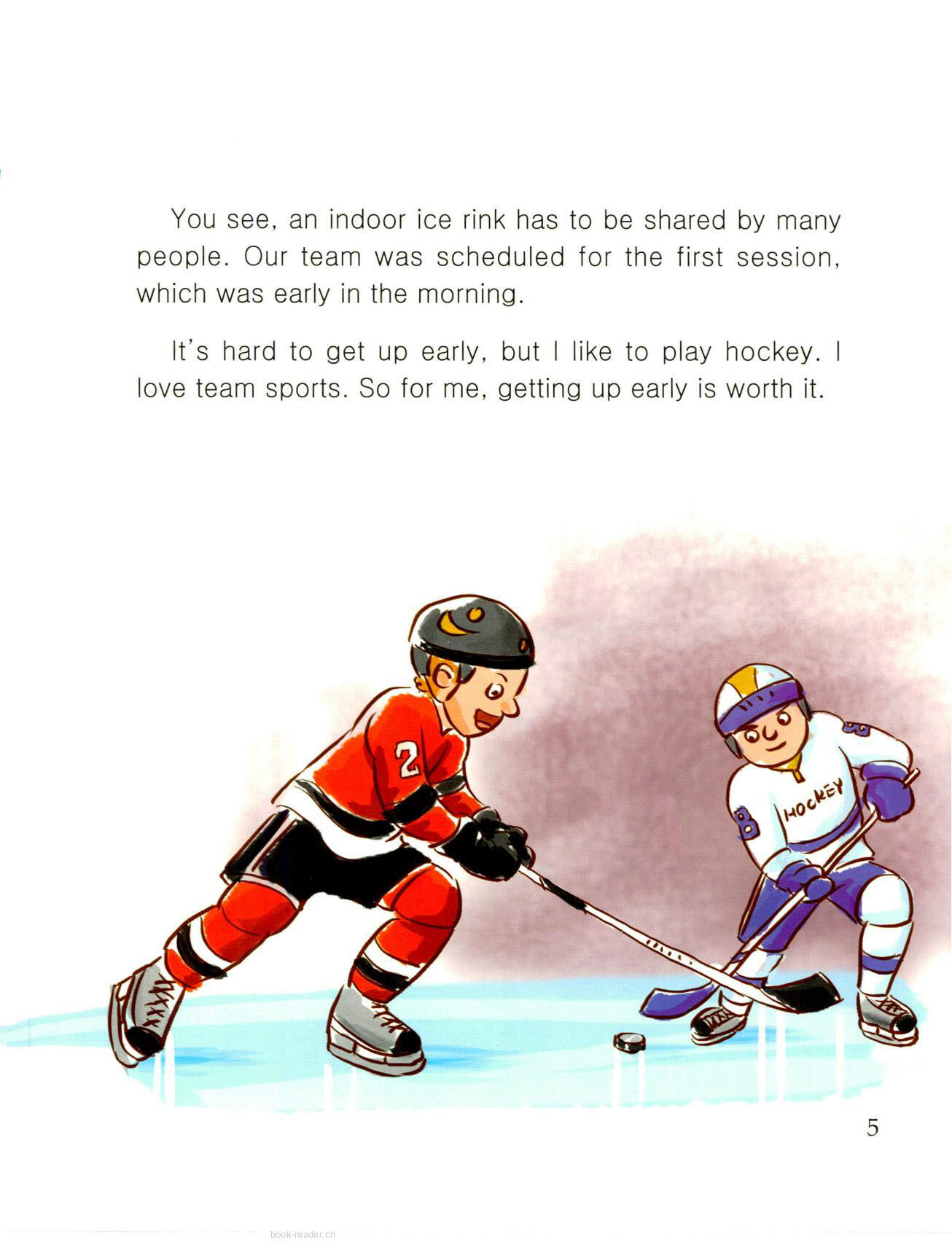 Getting Up Early绘本故事第3页