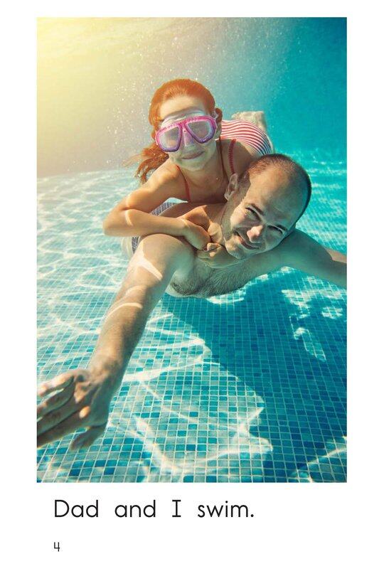 Dad and I绘本故事第4页