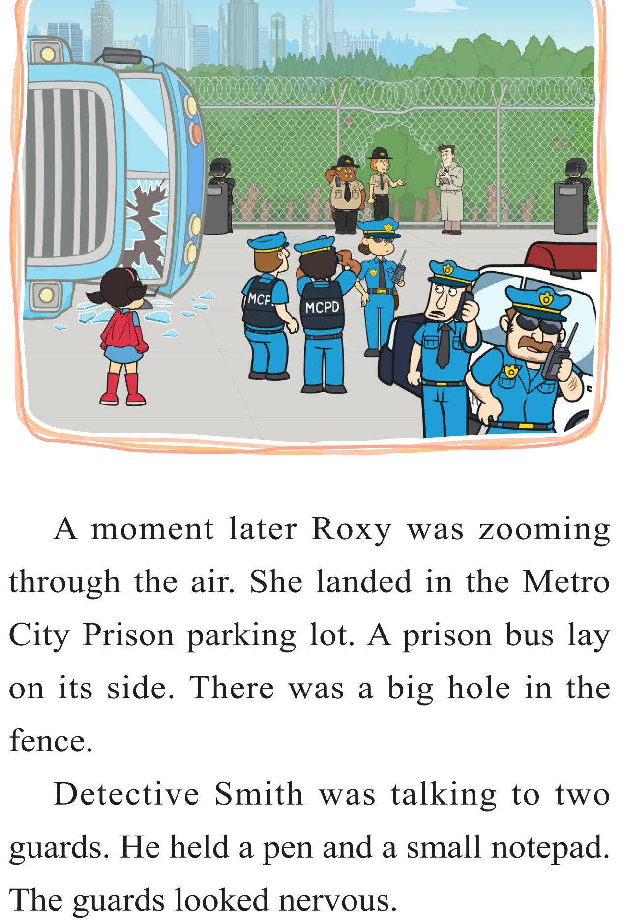 Detective Smith Acts Strange绘本故事第4页