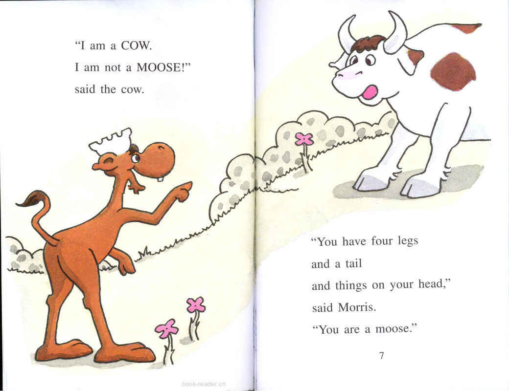 Morris the moose绘本故事第4页