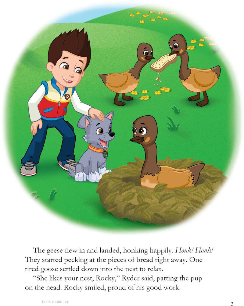 Marshall to the Rescue!绘本故事第4页