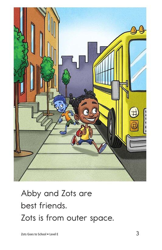 Zots Goes to School绘本故事第3页