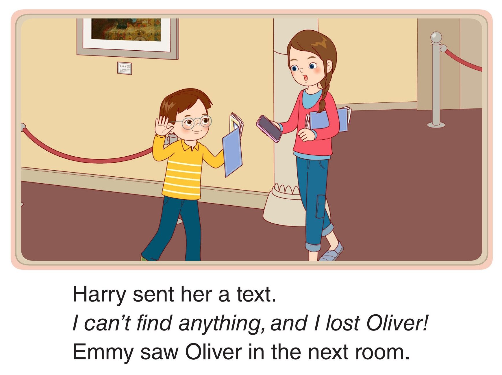 Museum Treasure Hunt绘本故事第5页