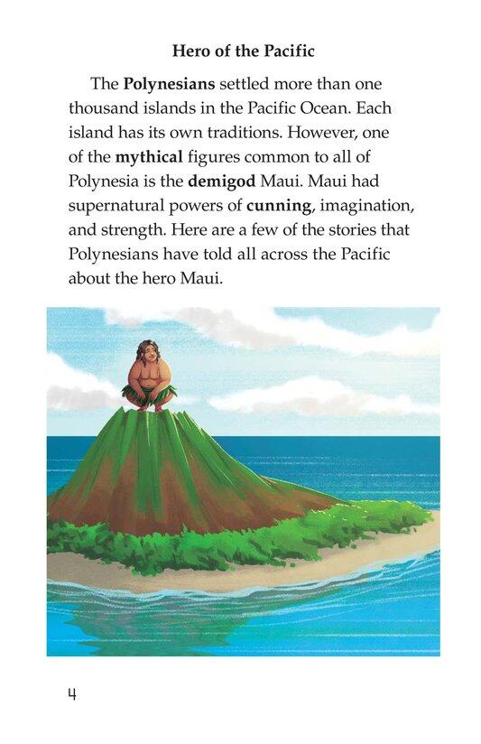 The Hero Maui绘本故事第3页